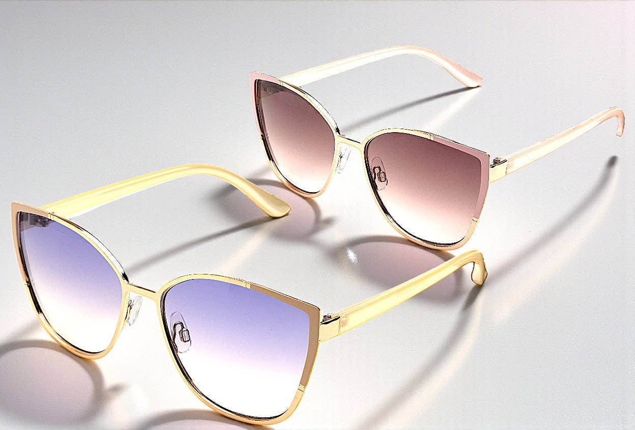 Eliz Ladies Fashion Sunglasses — 2 Colours