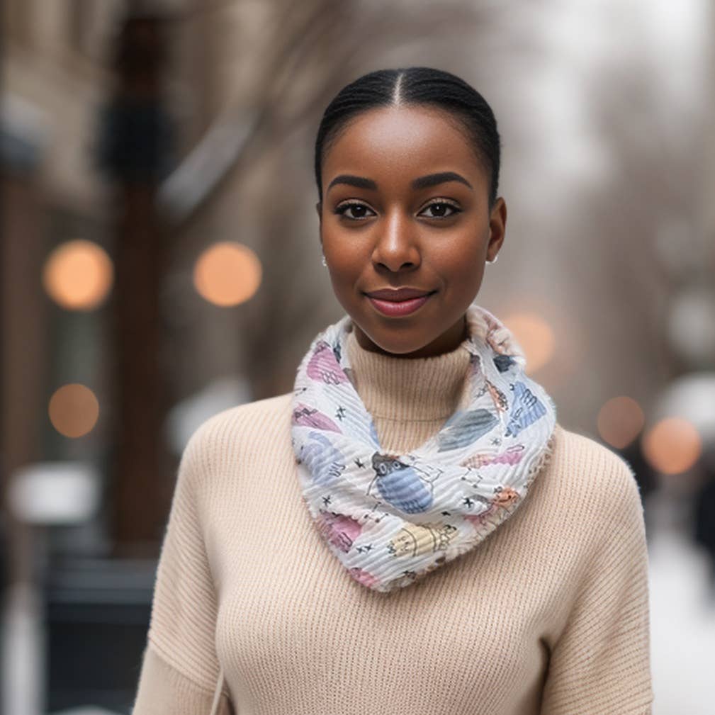 Creative Cat Neck Scarf | Magnetic Clasp Snood