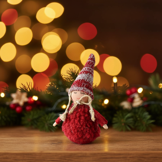 Christmas Elf Doll Lifestyle Shot