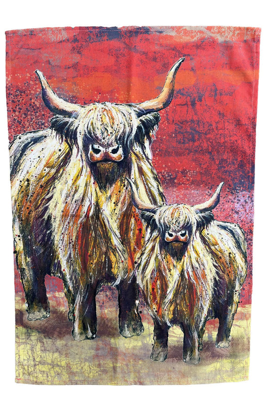 Cow Tea Towel