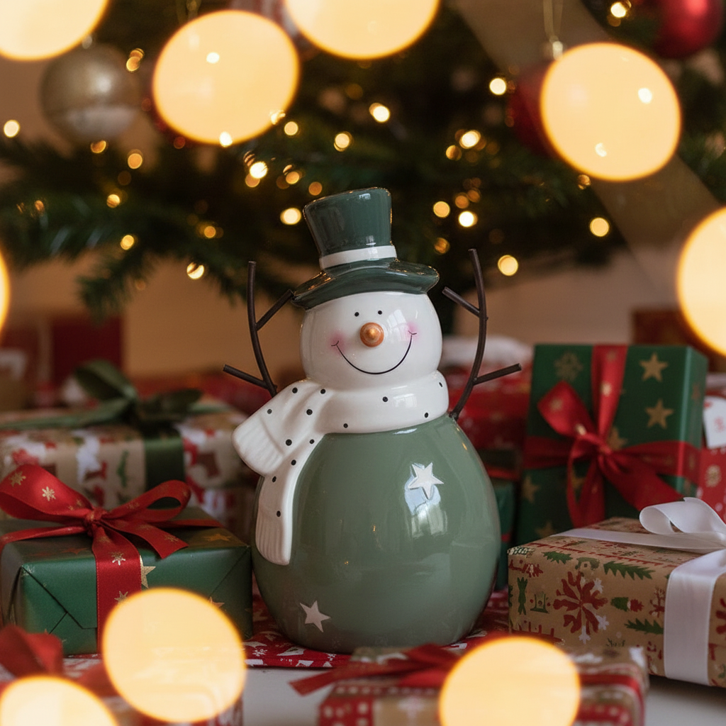 Green Snowman - Under Tree Shot