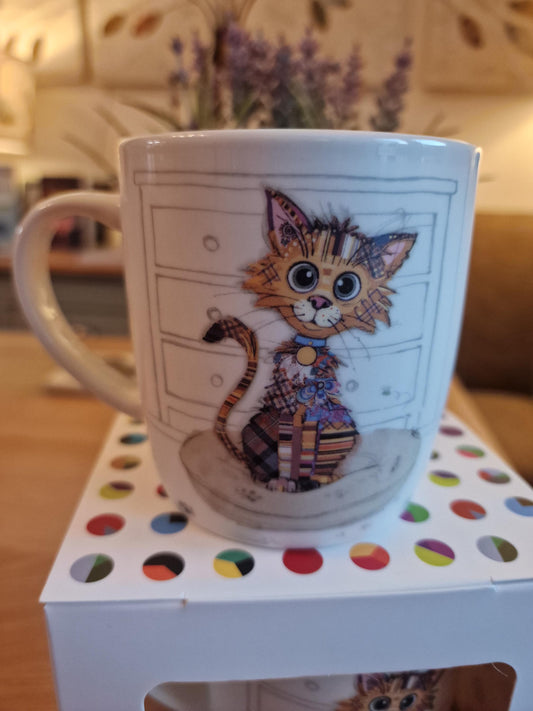 Bug Art Kimba Kitten Mug with presentation box