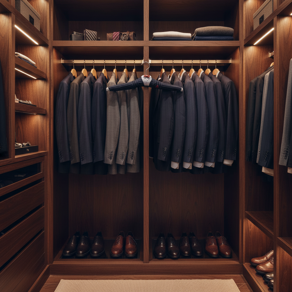 Novelty Hangers - Wardrobe Lifestyle Shot