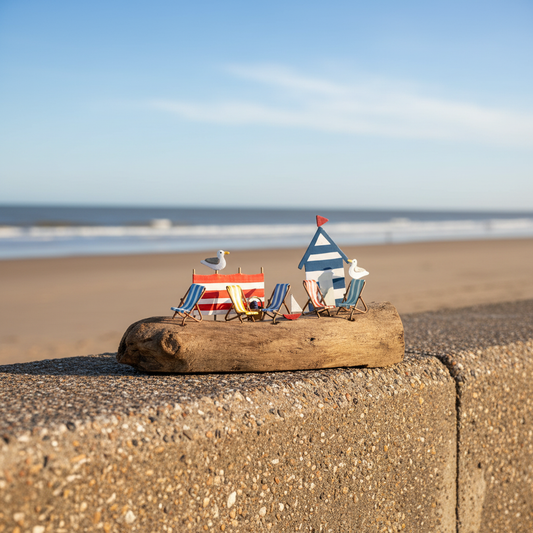 On The Beach Scene Lifestyle