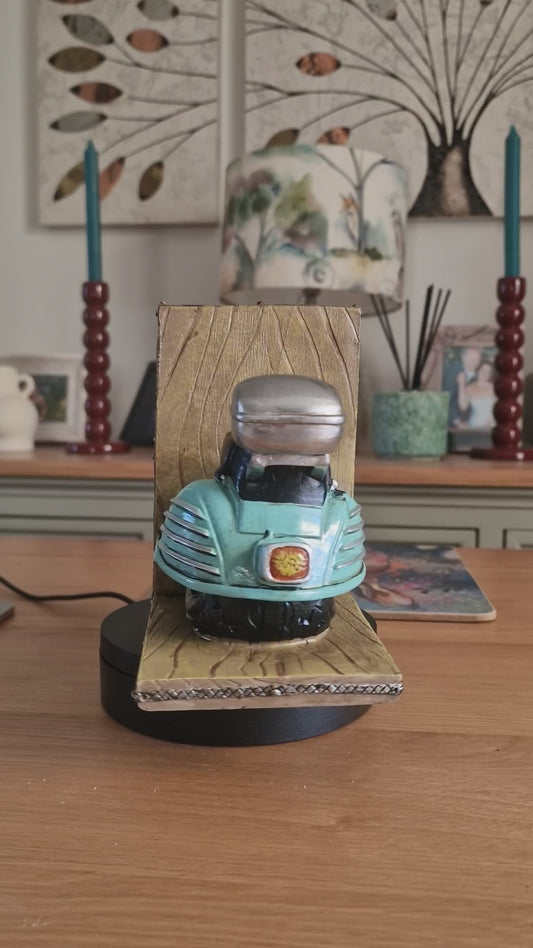 Vintage Scooter Bookends