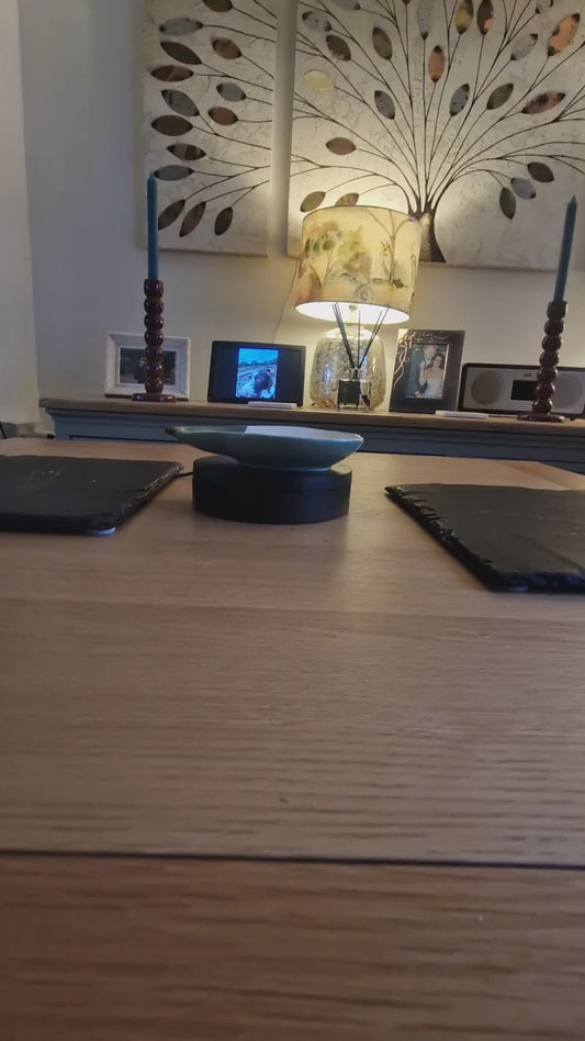 Botanical Pear Shaped Dish - Green Ceramic Serving & Catchall Tray