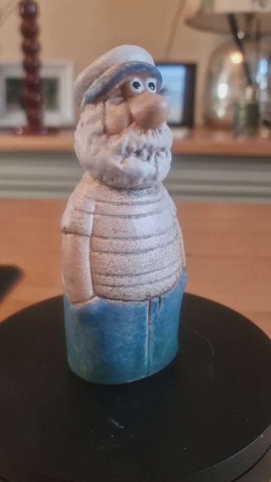 Speckled Boat Man Ornament, 12.8cm