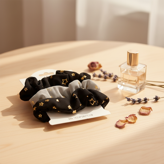Stars Scrunchies - Dressing Table Lifestyle