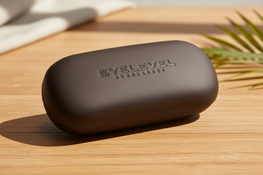 Sunglasses Case - Bright Lifestyle with Clear Embossing